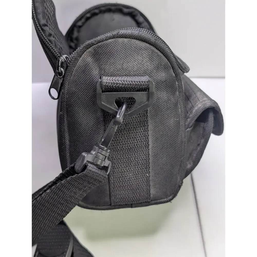 Courier Camera Bag Padded Shoulder Case BlackAdjustable Divider Strap Compact
